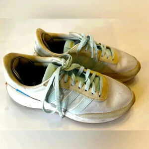 Adidas Women Run 70s Running Shoe Size 8 M White/ Blue